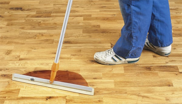 How to treat an unfinished hardwood floor - oil
