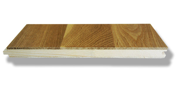 What is three strip hardwood flooring