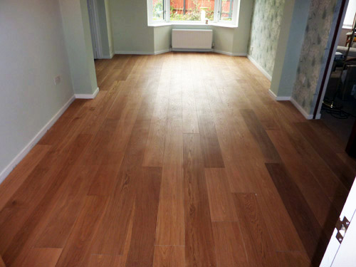 Can my wooden floor be re-finished - finished floor